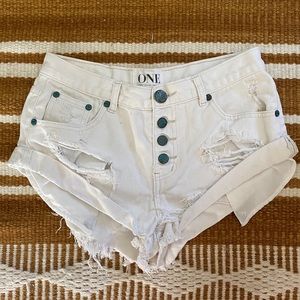 One teaspoon Bandits in white 26